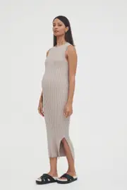 Luxe Shift Dress (Mocha) - FINAL SALE