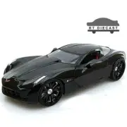 JADA BIGTIME 2009 CHEVY CORVETTE STINGRAY CONCEPT 1/24 BLACK 96730