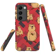 For Samsung Galaxy S23 Case Shielding Cover, Quokkas
