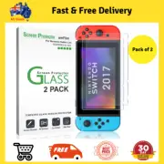 Amfilm Nintendo Switch Screen Protector (2 Pack), Premium Tempered Glass Scre...