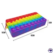 Pop Bubble Toy Fidget Pencil Case Bag Sensory Toy ADHD Educational