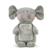 Demdaco Baby Tons of Love Elephant Plush 5004700799