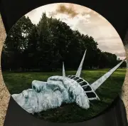 Statue of Liberty Landscape Photography Circle Wall Art 11”