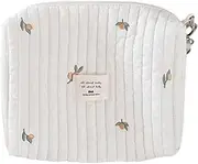 Stroller Storage Bag | Baby Stroller Storage Bag Diaper Organizer Pouches - Cotton Zipper Carry Purse with Hook Small Embroidered Mommy Pouches for Wipes Bottle Pacifier