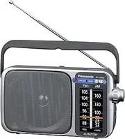 Panasonic Portable AM/FM Radio (RF-2400DGN-S) (Renewed)