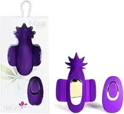 Maia Sativa 420 - Purple USB Rechargeable Panty Vibe with Remote