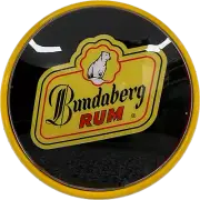 Bundy Bundaberg Rum Bar Lighting Wall Sign Light Button Yellow Holiday Gifts