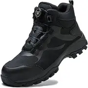 [Rona Shoes] Safety Boots Work Boots Steel Toe Cap Boots Safety Shoes Steel Toe Shoes Safety Trainers Work Shoes Waterproof Lightweight Comfortable Non Slip Men's Women's