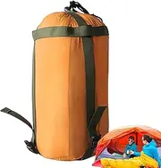 Sleeping Bag Liner, Travel Sheet & Adult Sleep Sack, Compression Stuff Sack, Camping Sheets Travel Sleep Sack for Backpacking,Hotels & Hostels -Lightweight Single &Double Travel Sheet Camping Sheets