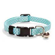 All Day Everyday Dot Breakaway Cat Collar Blue 20-30cm