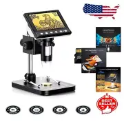 4.3'' 1000X Digital Microscope with IPS Screen for Coin Collectors and Hobbyists