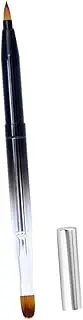FOMIYES Lipstick Gloss Brush Eyeshadow Concealer Lip Gloss Applicator Double-sided Retractable Lip Brush Lip Line Brush Eyeshadow Lip Travel Double Head Luster