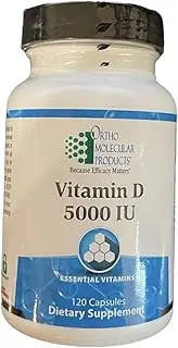 Ortho Molecular Product Vitamin D - 5000 IU - 120 Capsules