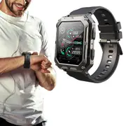 1.83 Inch Military Smart Bluetooth Watch Tactical Tracker Fitness Watch