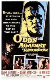 Odds Against Tomorrow poster Harry Belafonte Robert Ryan 1959 Old Movie Photo