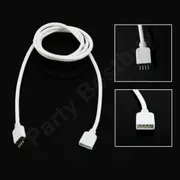 1M 4Pin Extension Wire Cable Cord Connector For RGB 5050 3528 LED Strip Lights