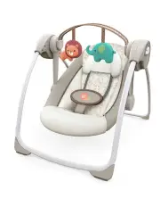 [INGENUITY] Soothe 'N Delight Cozy Kingdom Infant Portable Swing in Multi