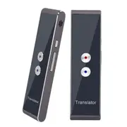 Easy Smart Handheld Voice Translator Two Way Device 33 Languages with Dual Mic