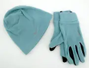 Nike Fleece Hat and Gloves Set Men's L/XL Mineral/Silver