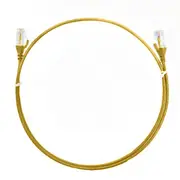 2M Cat 6 Ultra Thin Lszh Ethernet Network Cables Yellow