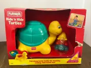 Vintage Playskool Friends Ride 'n Hide Turtles 1998