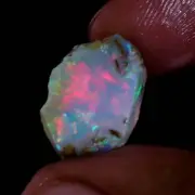 08.60 Cts Amazing Ethiopian AAA "Play-Of-Color" Fire Opal Rough Natural Gemstone