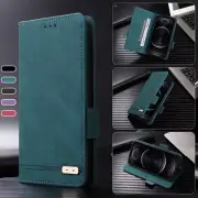 For iPhone 13 12 11 Pro Max SE/8/7 XS XR Case Leather Wallet Flip Magnetic Cover