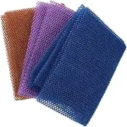 IWOWHERO 3Pcs Long Strip Bathing Towels Back Bathing Towel for Body Cleaning Quick Dry Lightweight for Travel Compact Skin Friendly Design