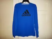 Adidas Womens Climalite Long Sleeve Go To Performance Tee - Collegiate Royal