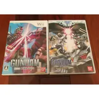 在飛比找蝦皮購物優惠-Wii Gundam MS戰線 附特典DVD 體感操作 二手