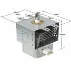 TEKA MICROWAVE OVEN REPLACEMENT MAGNETRON 2M244-M32 MC 32 BIS