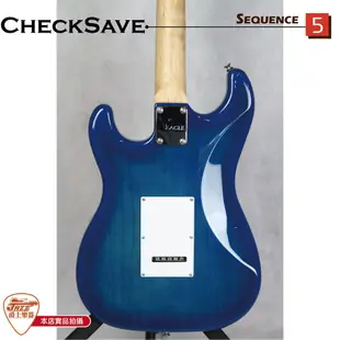 【爵士樂器】原廠公司貨保固 Check-save HS-001 電吉他 附琴袋 導線 背袋 pick 琴布