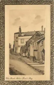 Robin Hoods Bay Yorkshire The Bank England OLD PHOTO