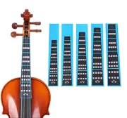 Violin Finger Guide Sticker Fingerboard Guide Fretboard Marker Label 1/2 Black