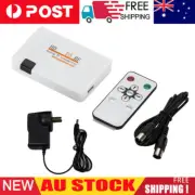 HDMI-compatible to RF Coaxial Adapter HD Digital Analog Signal Modulator for TV
