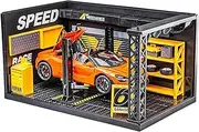 Scale Finished Model Car 1/24 for McLaren 720S Supercars Miniature Metal Model Sports Car Die-cast Pull-back Vehicles Ornaments Miniature Replica Car(Changeable model color A)