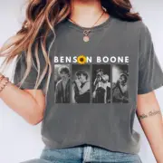 Vintage Benson Boone T-shirt, Fireworks and Rollerblades World Tour Tee
