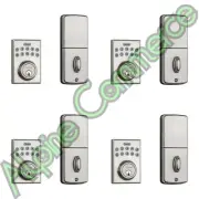 *4-Pieces* Kwikset 264 Contemporary Electronic Keypad Deadbolt 92640-001