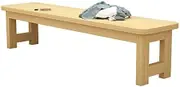 Long Stool Solid Wood Change Shoe Bench for Restaurant Entrance Locker Room Bathroom Gym Dining Chair Rest Long Bench