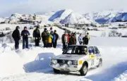 U Larsson Fergus Sager, Volkswagen Golf WRC 1984 Motor Racing Old Photo