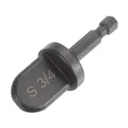 3/4" Swaging Tool Drill 1/4" Hex Handle for Copper Aluminum Pipe
