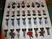 CRUSADES Chess Pieces Set ALL METAL CRUSADERS VS SALADIN PRO PAINTED