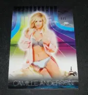 2017 Benchwarmer CAMILLE ANDERSON Dreamgirls #19 Red Foil #1/1 WEDDING CRASHERS