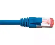 Cabac PATCH LEAD CAT6A SHIELDED BLUE 0.5M PLC6ABL0.5