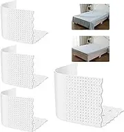 SHEET ZIPPER - Secure Bed Sheet Holder | 4x Silicone Gripper Clip, Not A Slip-Resistant Sheet Keeper, Strong Corner Straps for Tight Bedding, Reliable Mattress Accessory for Home, Travel