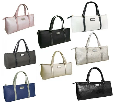 Sachi Insulated Wine Purse Cooler Bag Tote Bottle Carrier