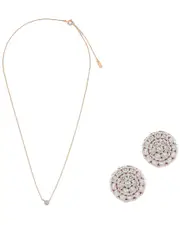 Pajure Fine Jewelry 14K 0.20 ct. tw. Lab-Grown Diamond Studs & Pendant Set