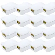 16x 5L Food Storage Containers w/ Lids Bulk Lot - Made in Australia