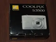 New in Box - Nikon Coolpix S3500 20.1 MP Camera - SILVER - 018208263615