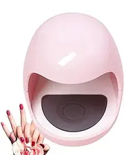 Tiny Gel Nail Lamp - Professional Nail Arrt Uv Light, Travel Uv Nail Lamp | Portable Gel Nail Dryer Uv Led Nail Lamps, Multipurpose Finger Nail Polish Manicure Tools for Girls and Women, Home Nail
